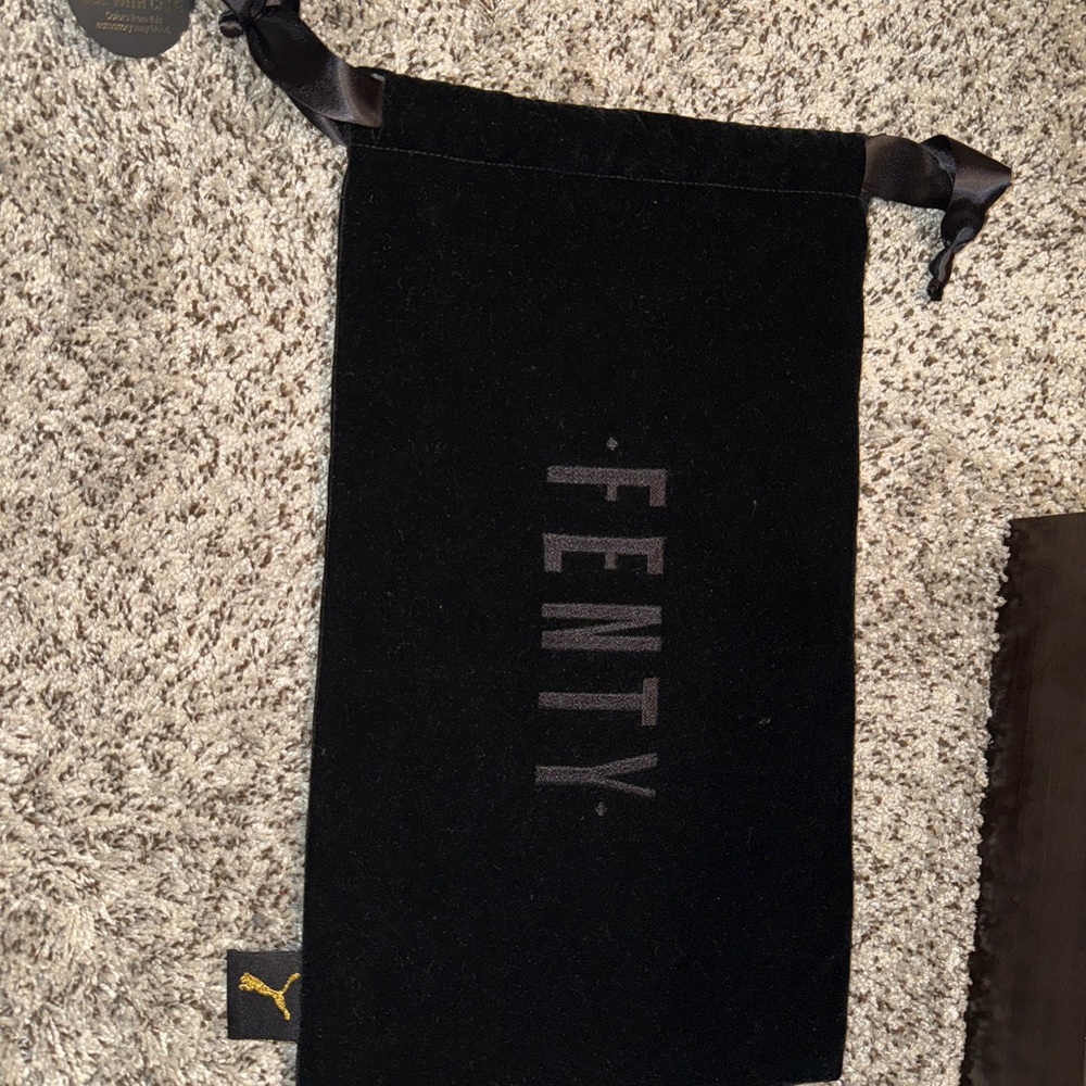Fenty Puma Black Velvet Dustbag